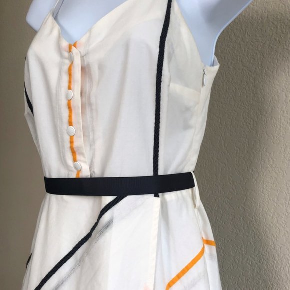 Rag & Bone XS TP Doris White Striped Sundress - Picture 3 of 4